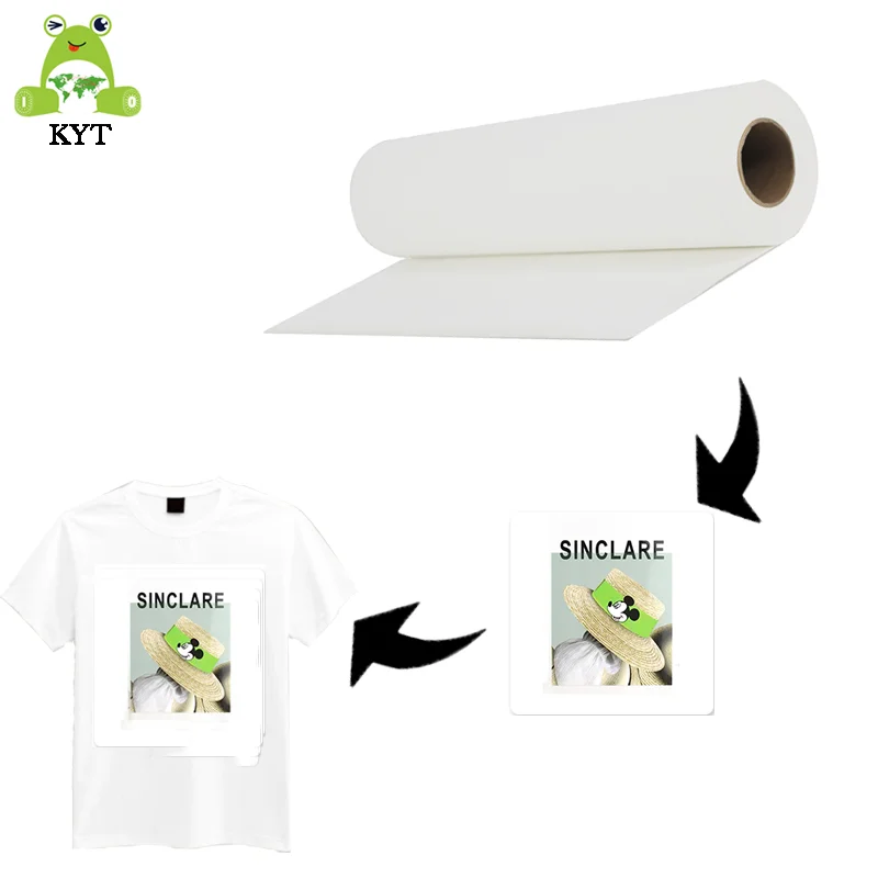 80 ~ 120 г/см липкая/липкая Термотрансферная сублимационная бумага, рулон сублимационной трансферной бумаги для алюминия