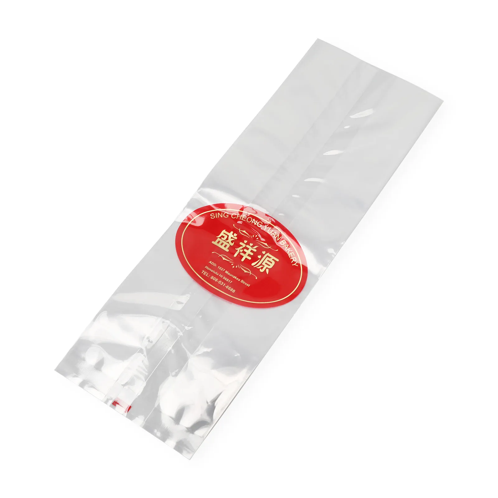 Pp Dried Fruit Doypack Clear Transparent Ziplock Eco Friendly Stand Up Pouch