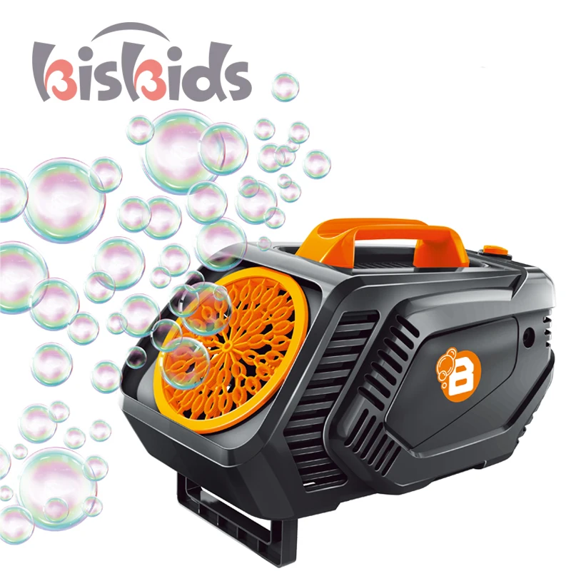 2023 Adult B/O Outdoor Portable Automatic Soap Bubble Blower Maker Toys Bubble Machine for Kids & Wedding Party