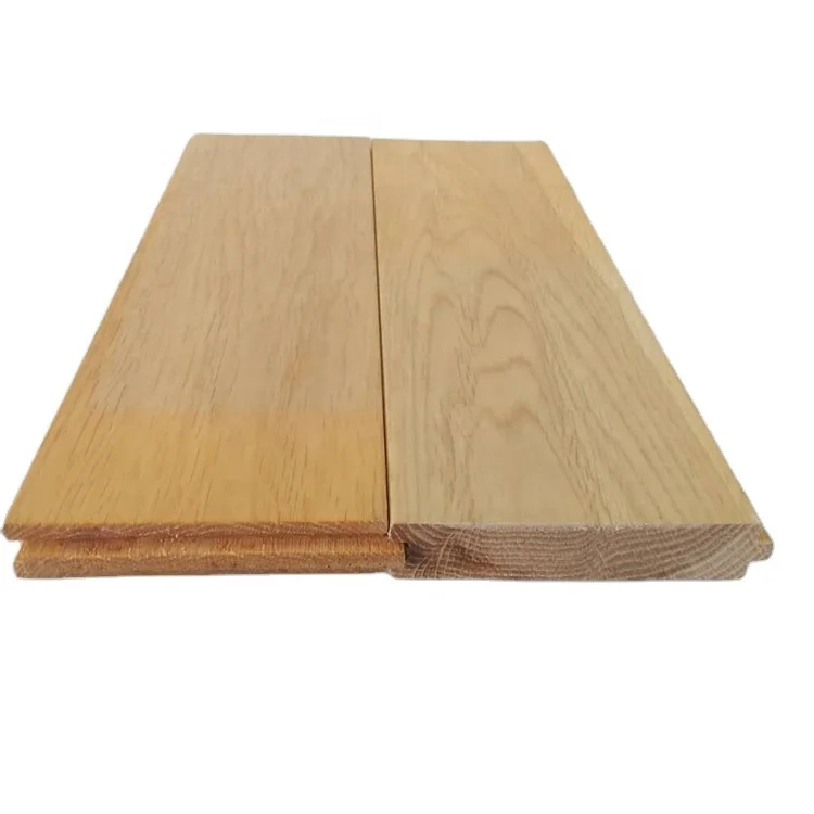 Professional Manufacturer Eco Friendly Natural Oak Solid Wood Flooring