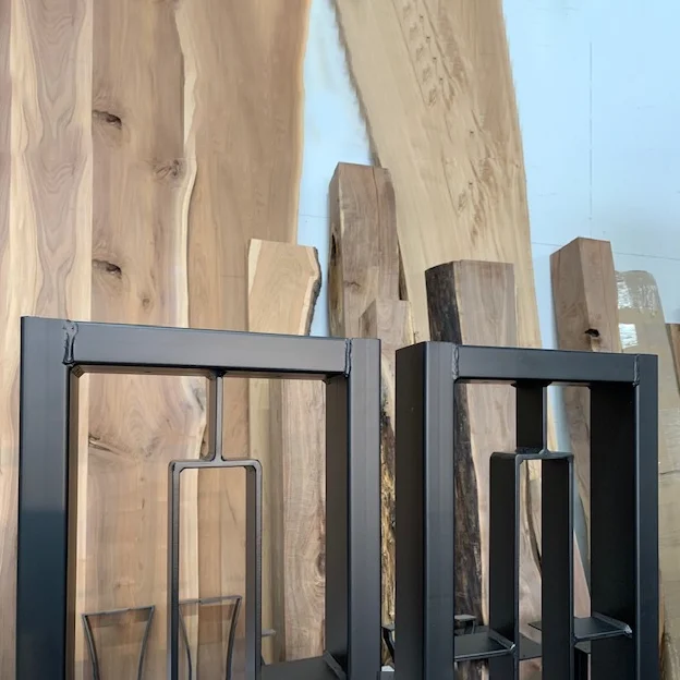 Rectangle Metal Table Legs Factory Price OED ODM Steel Table Bench Legs Wrought Iron Office Dining Furniture Legs Frame