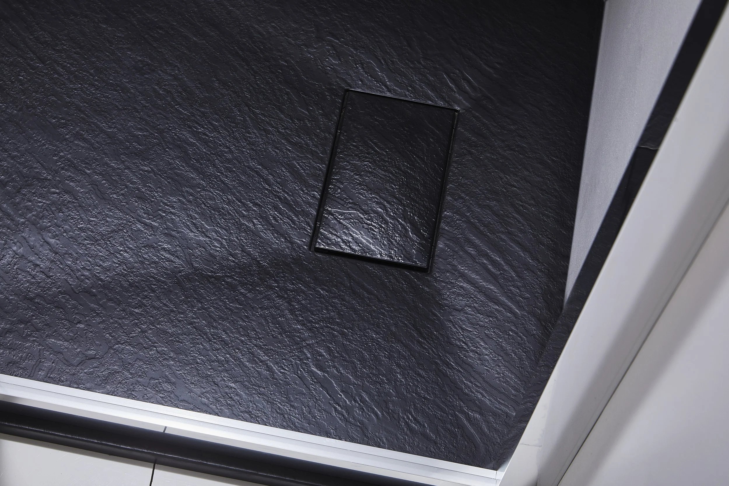 SMC acrylic bathroom shower bathtub caddy tray American style acrylic rectangular a shower tray with shower  for Villa