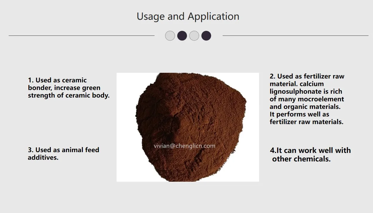 Hot Sale Lignosulfonate Na Professional Manufacturer Sodium Lignosulphonate Powder