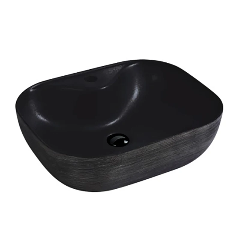 Bathroom sanitary ware vanity hand wash art basin white marble ceramic bathroom vessel art sink