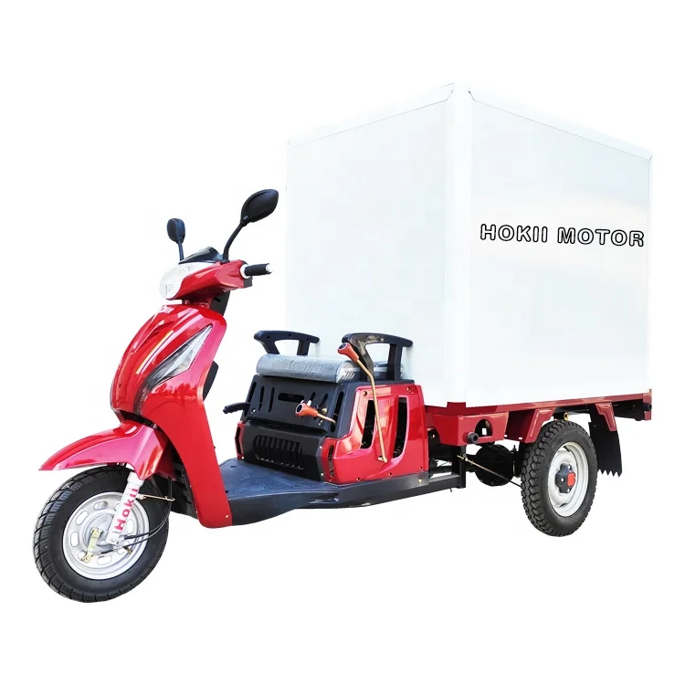150cc gasoline engine rear axle tricycle trade refrigerated tipper cargo tricycle