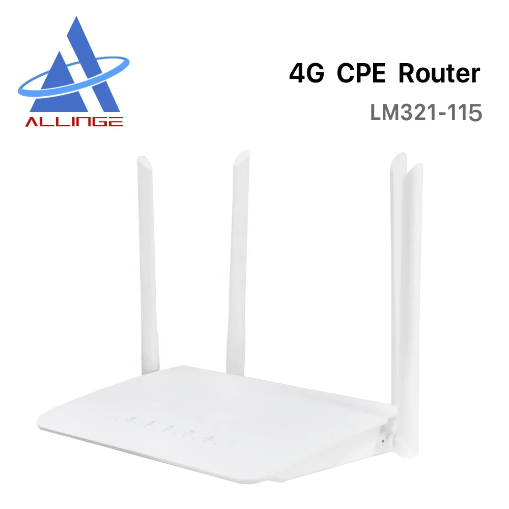  Lyngou LG045 300 Мбит/с Wi-Fi и 4g Lte CPE LM321-115 маршрутизатор Openwrt с 4 Lan