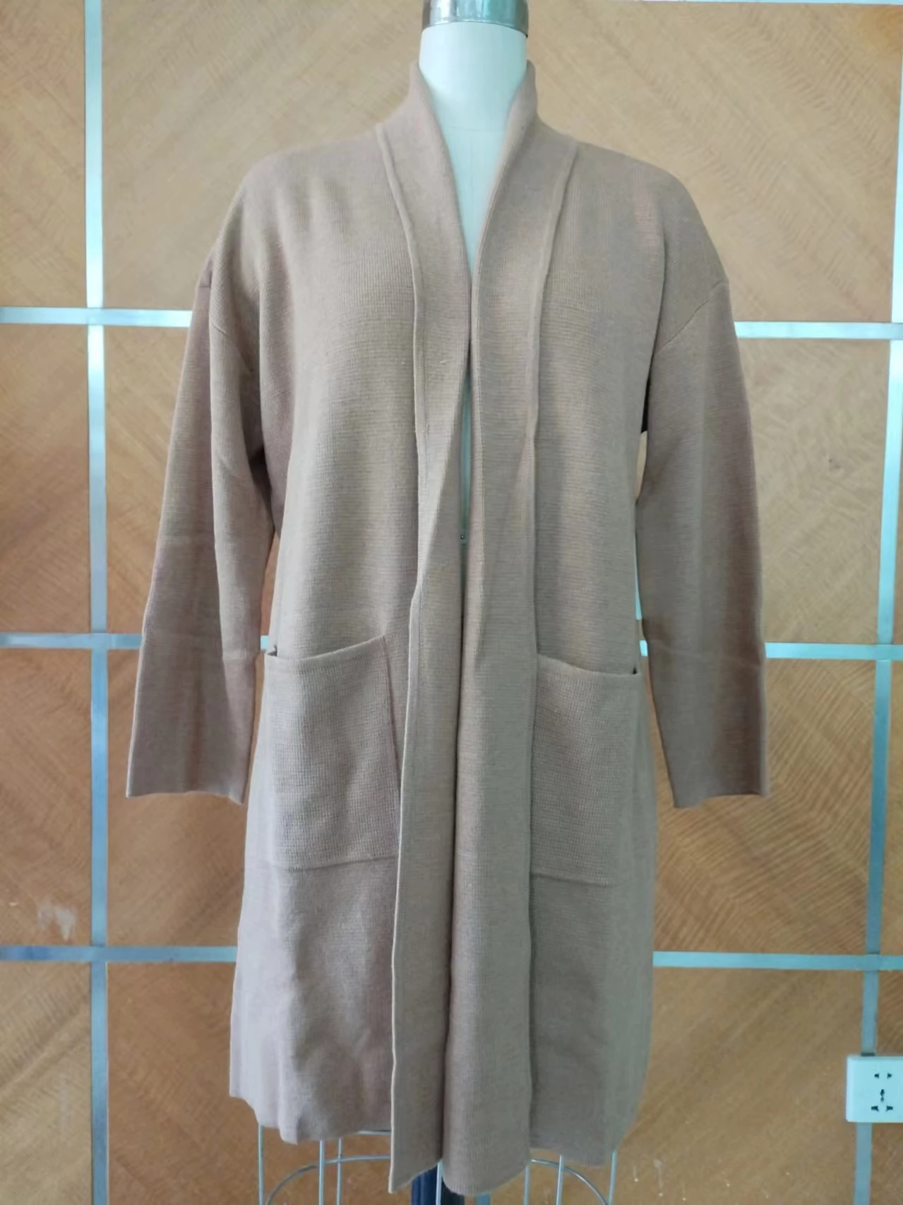 Drop shopping  Women Wool Cardigan jacket Sweater knitwear women Crew neck pullover casual winter women Knitted girl sweater