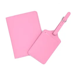 2023 ECO New Passport Holder Cover PU Leather Travel Wallet Case Organizer Passport Sets for Gift