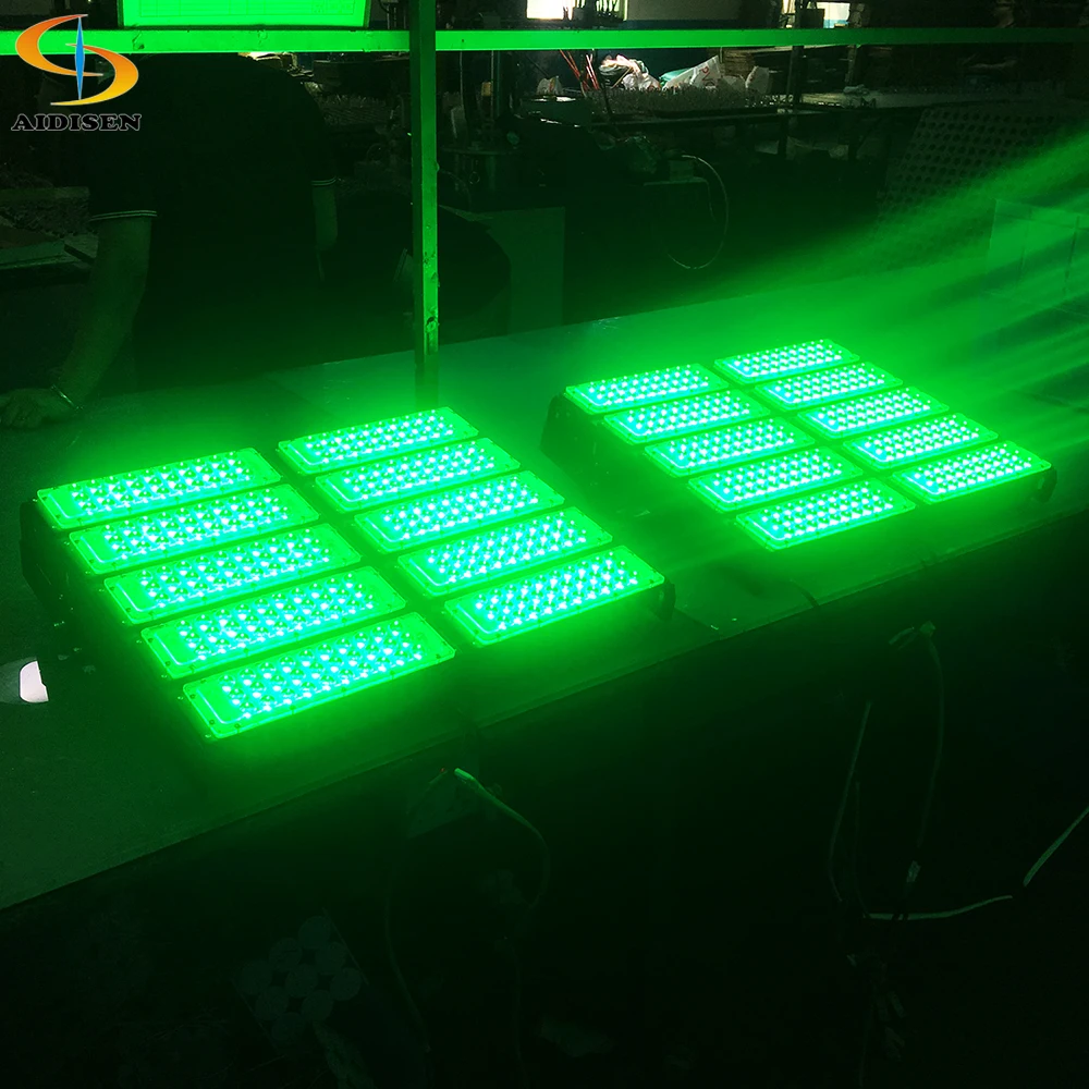 Professional 500W RGB LED Floodlight Waterproof IP65 Wireless Remote Control ROHS Certified Landscape Featuring Reflectors