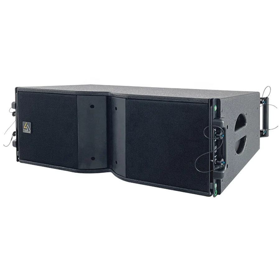Powerful dual 8 inch 2 Way empty line array cabinet Line Array speakers empty line array cabinet