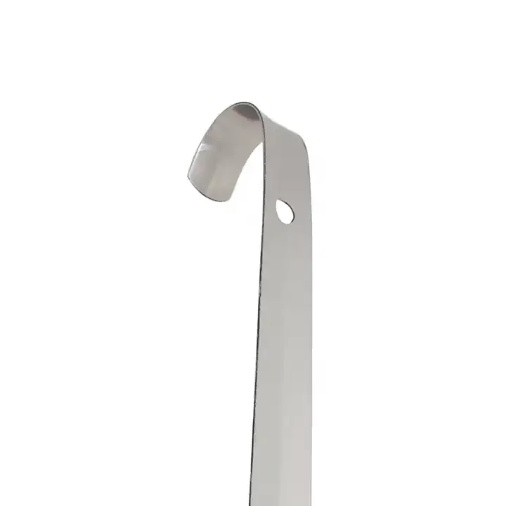 Factory Wholesale Variety Sizes Metal Shoehorn Shoe Helper Custom Logo Stainless Steel Long Shoe Horn
