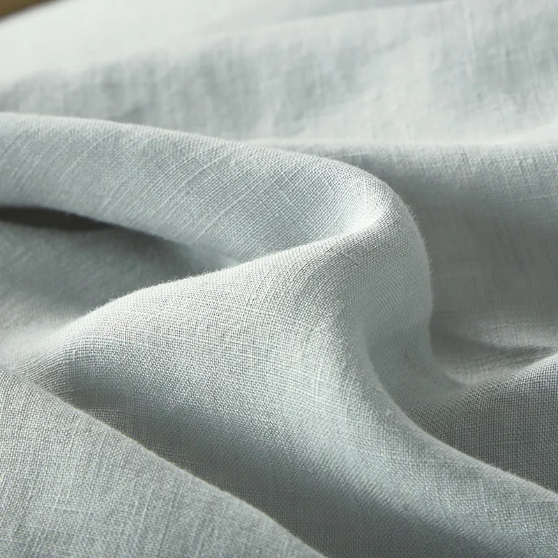 Nature Vintage sheet set flax linen bedding jogo de cama hemp edredones 4-piece bedding set