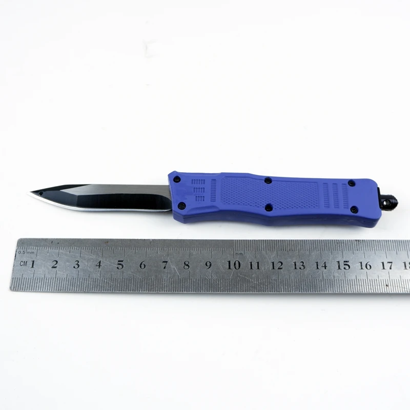 Customized multi-purpose Outdoor Survival Self-defense Knife with Zinc-aluminium alloy handle