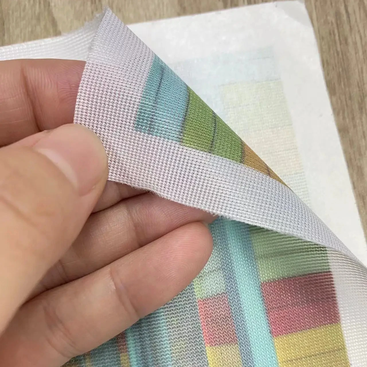 See Through Fabric Flag Fabric Poster Printing Materials