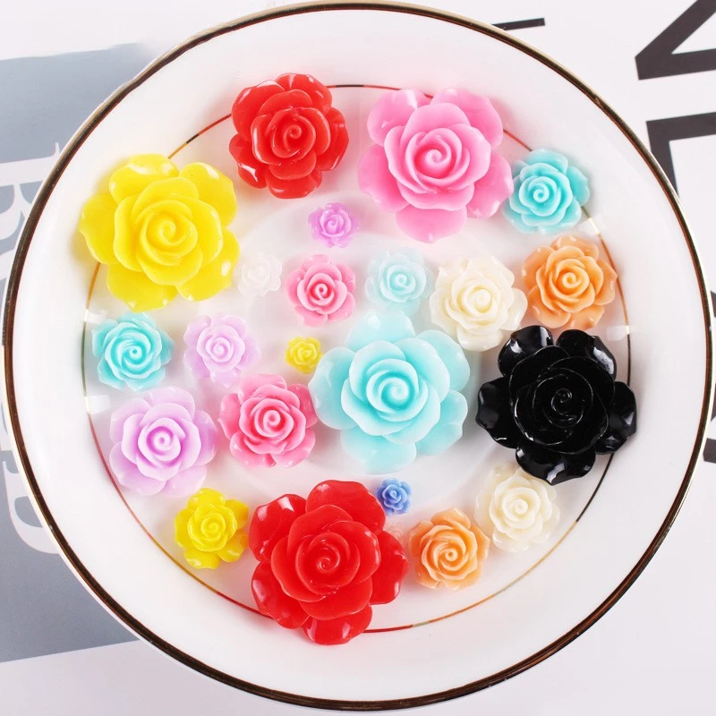 Flower Cores Resin Roses DIY Kit Glue Mobile Case Cores Hairpins Jewelry Crafts Wholesale