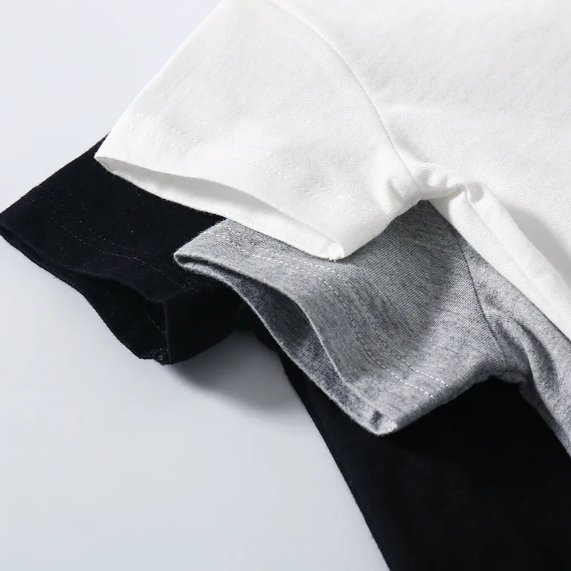 High Quality All Cotton Custom Baby T Shirt Summer Baby Tees Short Sleeve Plain Toddler T Shirts for Little kids