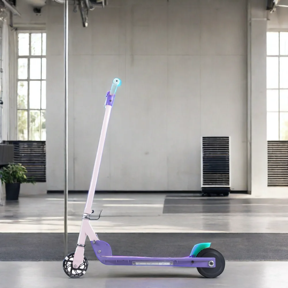 JKING-Z1 Unisex Sensor Electric Scooter Foldable with 120W Motor 9.3 MPH 5 Miles Range Easy Carry for Kids Ages 6-12