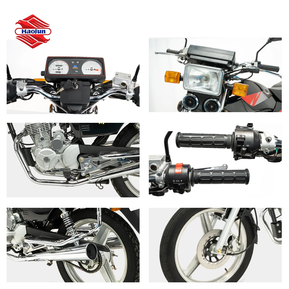Haojun Egypt hondas cb125 150cc moto gasolina gasoline motorcycles