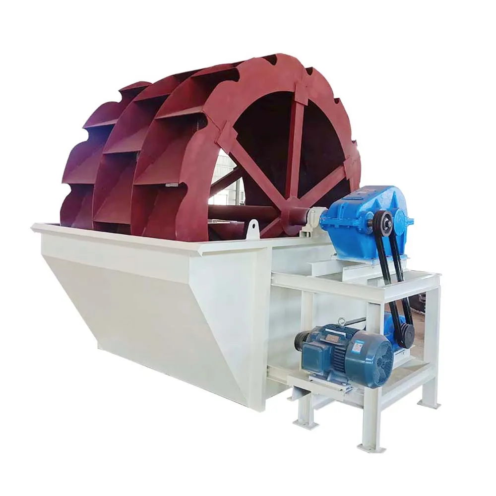 15-40 tph Quartz Clay Silica Sand Wheel Bucket Sand Washing Machine Price