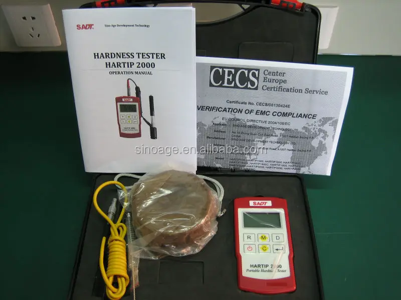 Metal Hardness Tester with universal impact direction mode (HARTIP2000)