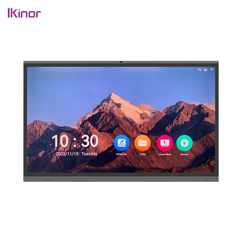 65 Inch Factory Price Smart whiteboard For Education Large Size IR touch screen Interactive Flat Panel