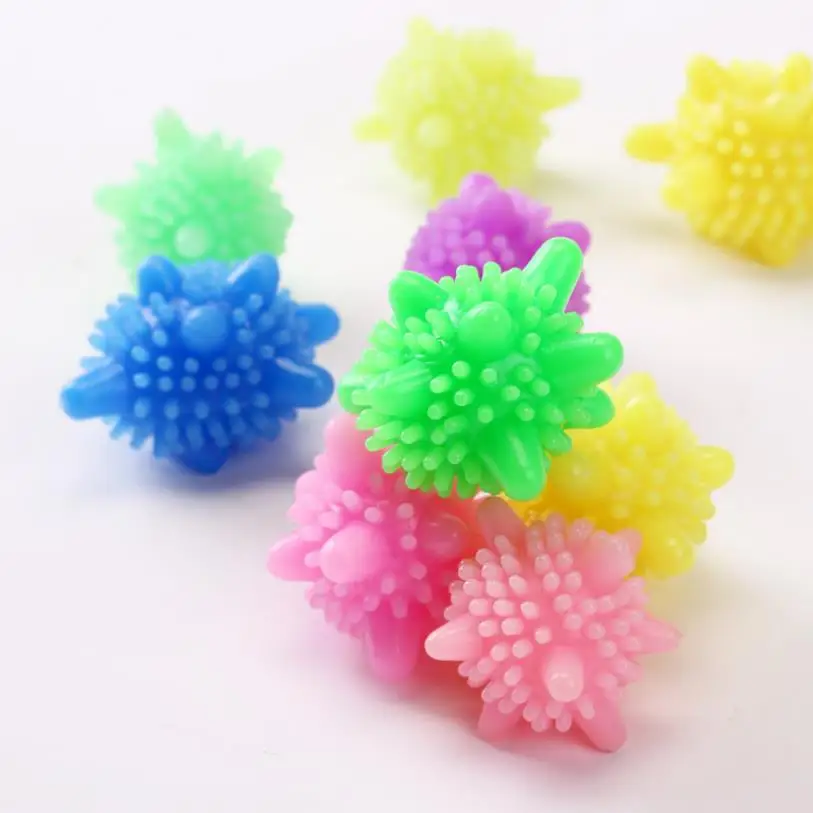 Household clothing cleaning anti - winding PVC solid magic ball for