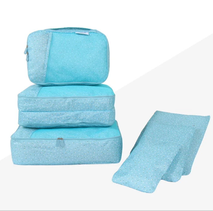 Printed 210D ripstop and mesh make up travel bag Storage and Travel bags