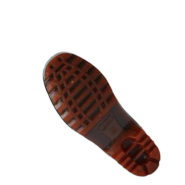 Black Shiny Men PVC Outsole Rain Boot Wellington Boot Wellies Half Height Mid Calf Rain Boots For Fishing