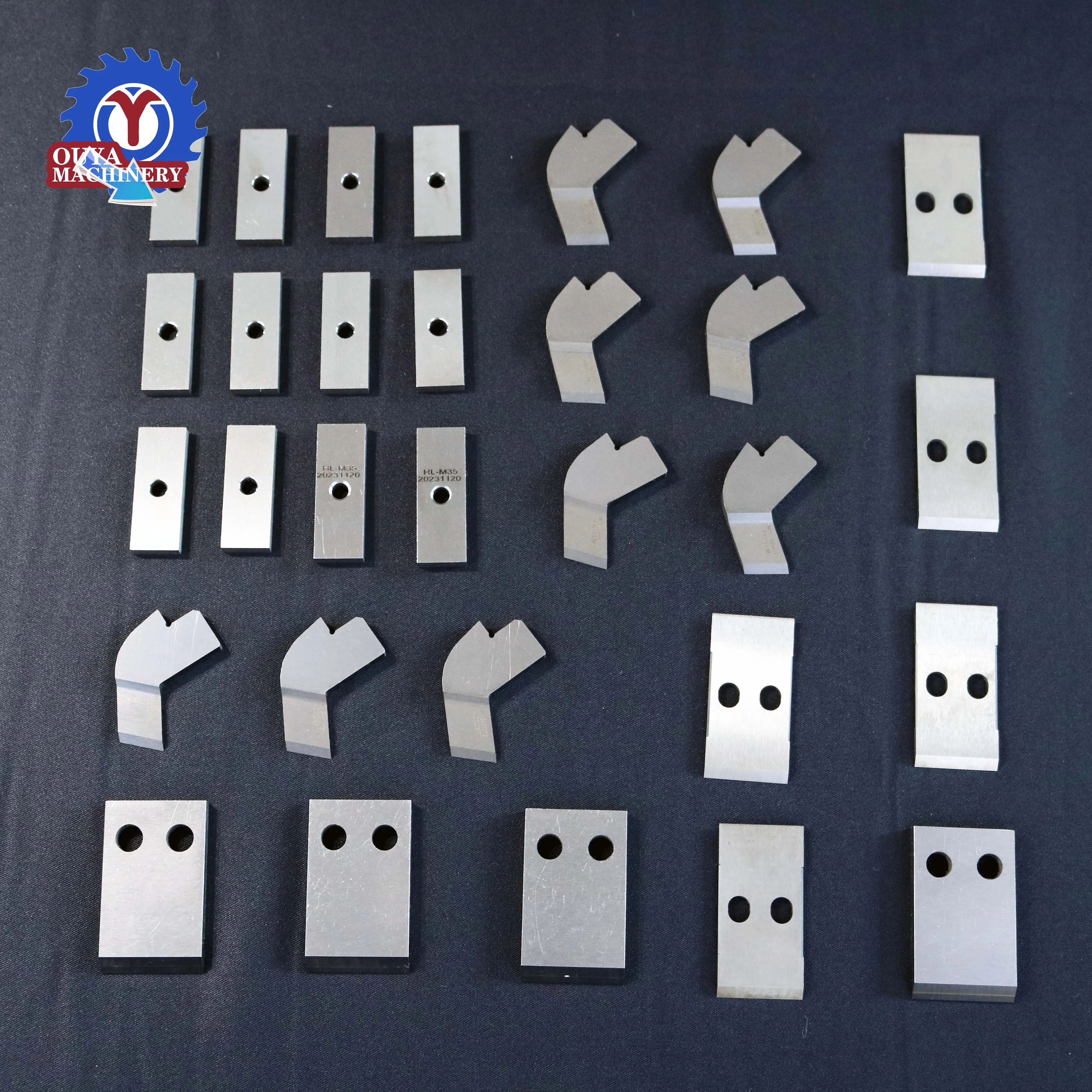 OUYA Factory Direct High Quality Underwater Pelletizing Machine Blades Quality Plastic & Rubber Machinery Parts Direct Source