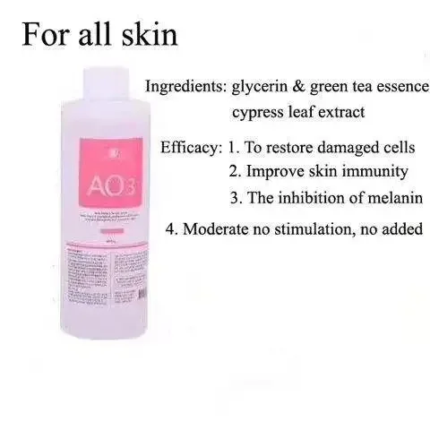 AS1 SA2 AO3 Hydra Serum Facial Solution Aqua Peel Liquid 400ml Small Bubble Skin Care Facial Cleansing Acen for Facial Tool Sets