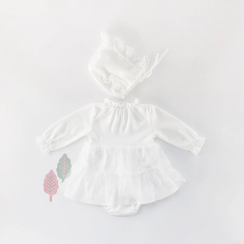
Baby Princess Dresses Newborn Girl Tulle Baby Rompers Girl Princess Dress 