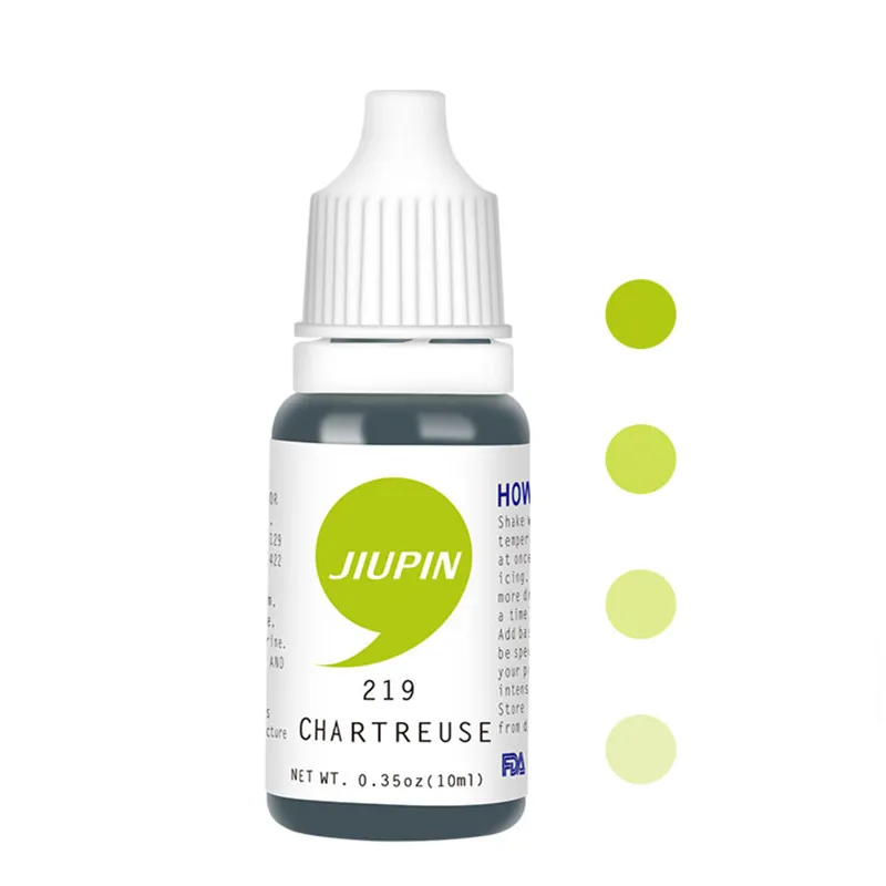 Edible food color ink chartreuse food coloring gel oil soluble food color wholesale