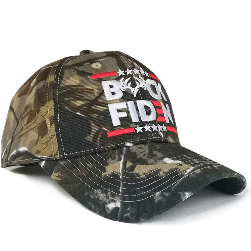 OEM Customized Make America Great Again Cap Hat Real Tree Camo 2024 Republican Hat Bi*den Anti B Hats