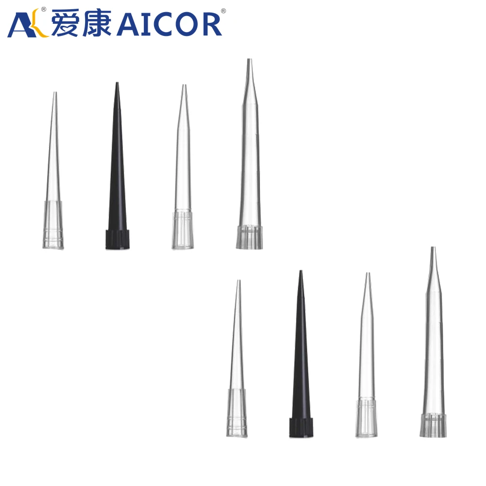 Factory Direct medical supplies lab micro plastic transfer pipette filter pipette tips match with Pipettor