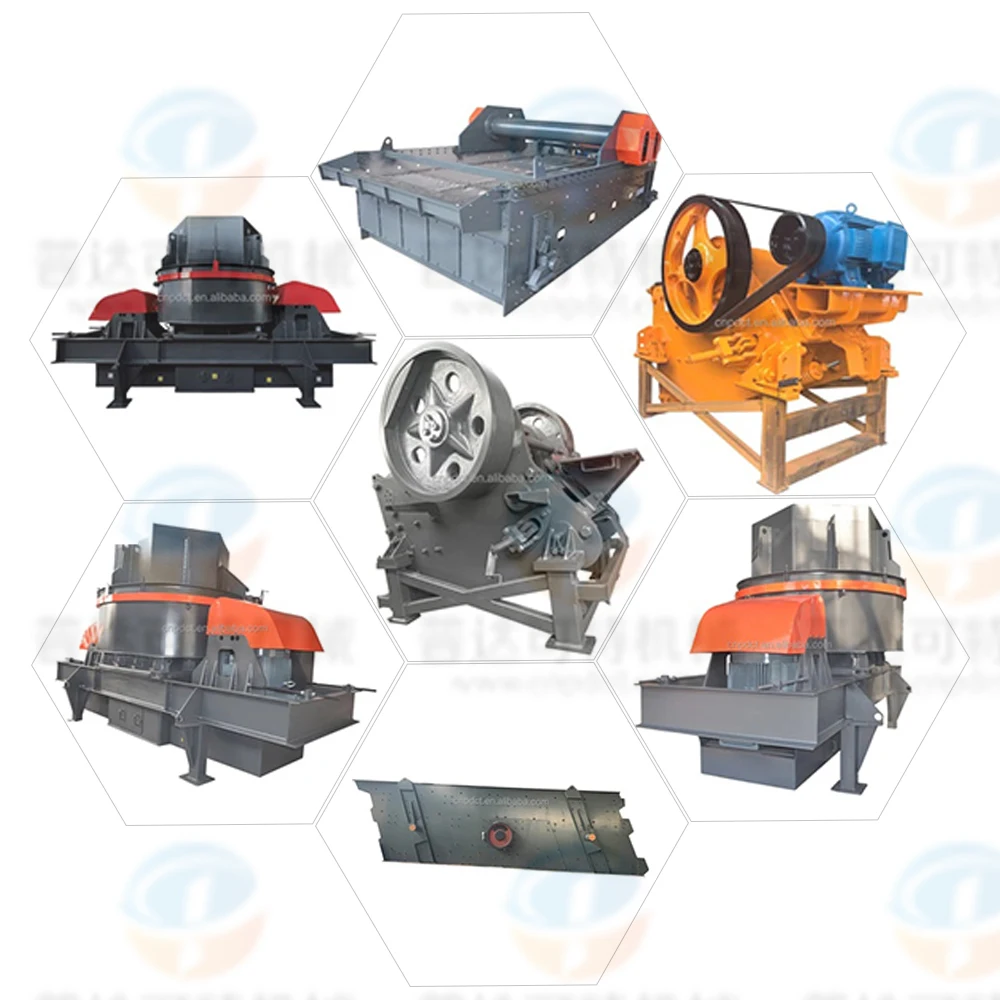 quarry mining stone crusher replacement parts for Jaw cone impact gyratory crushers