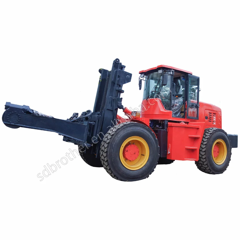 Вилочный погрузчик установленная тележкой шины обработчик