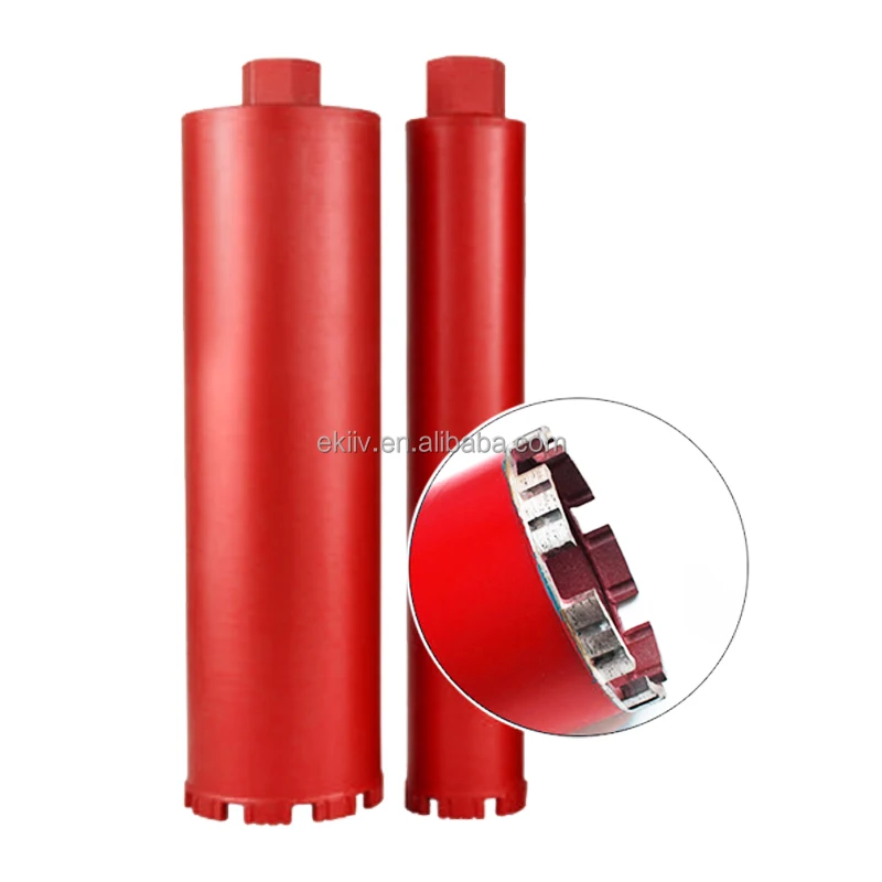 EKIIV High Quality 56mm 63mm 68mm 76mm 96mm 102mm 152mm 200mm Core Drill Bit Diamond Drill Bits for Professional Use Hard Rock