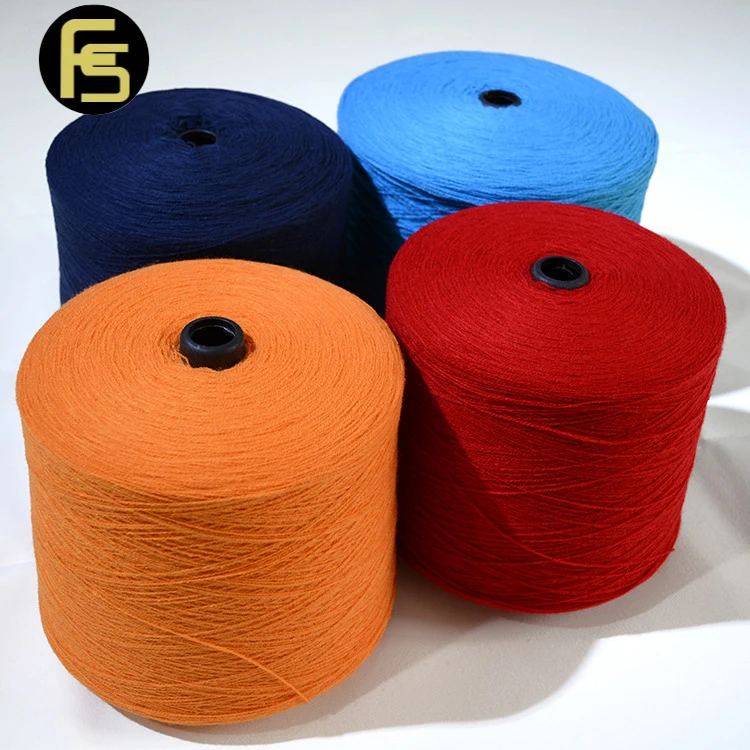 Эластан пряжа 100% акриловое волокно 2/26 нм 2/28