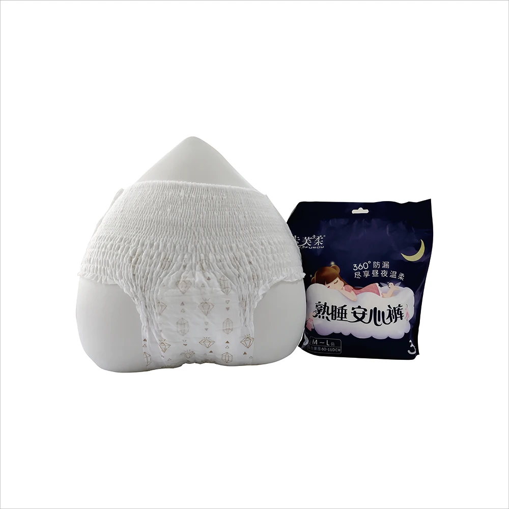 Kafurou Women Female Period Pants Disposable Sanitary Napkin Panties for Menstruation