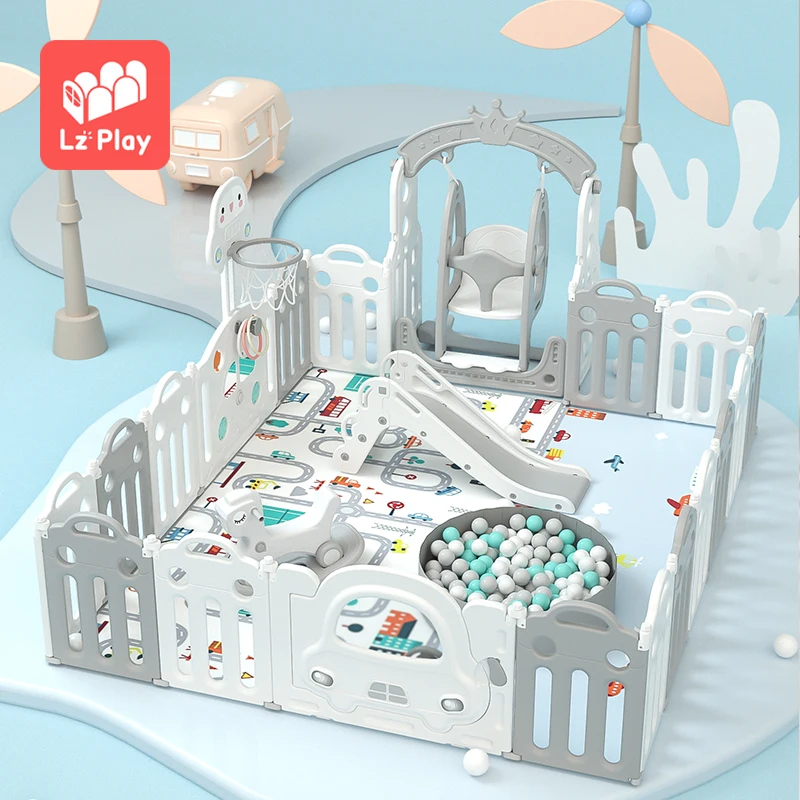 New arrival Easy assembly plastic cabinet fence outdoor kids drawer