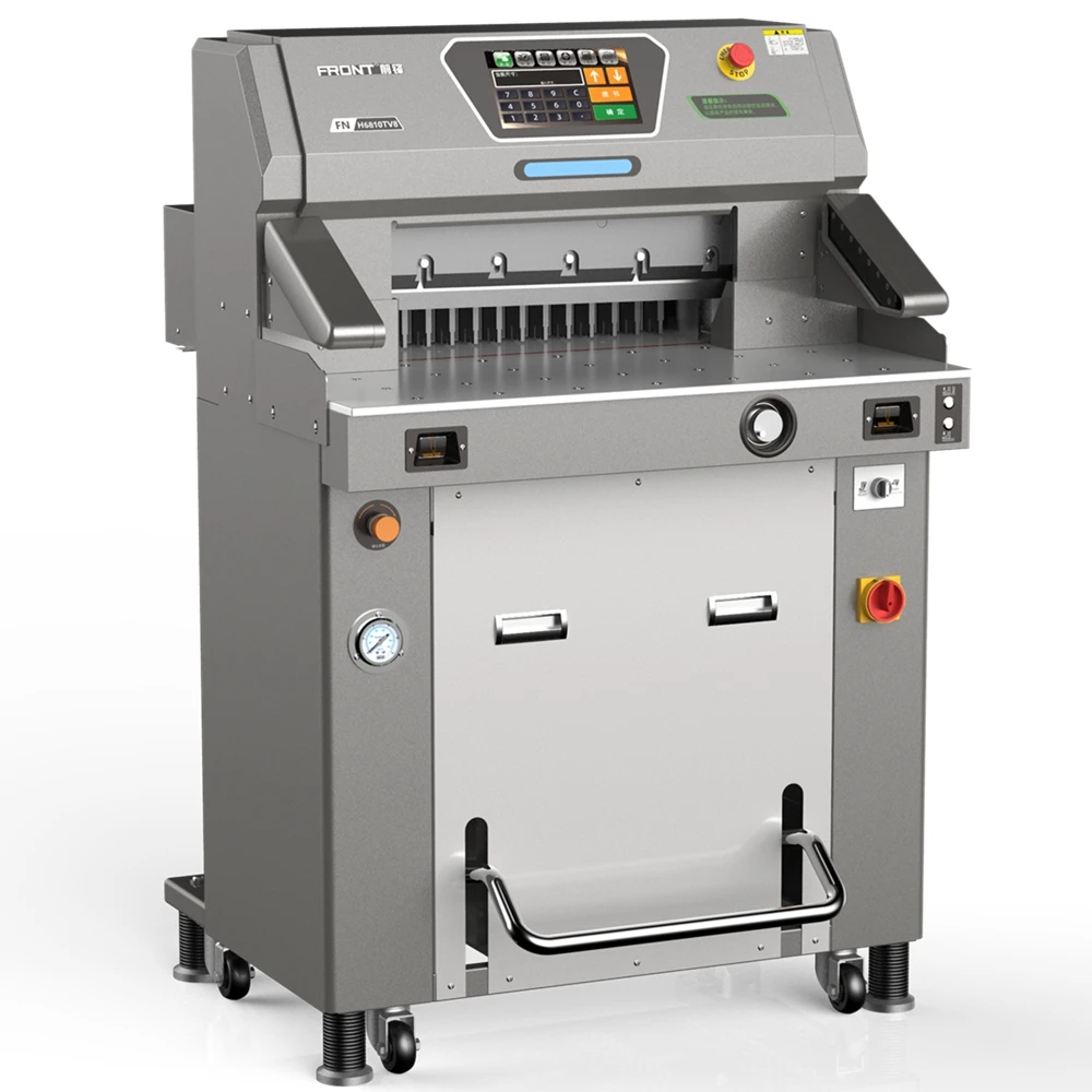 FRONT H6810TV8 Hydraulic Microcomputer Program Control 680mm Paper Cutter with High Speed Step Motor