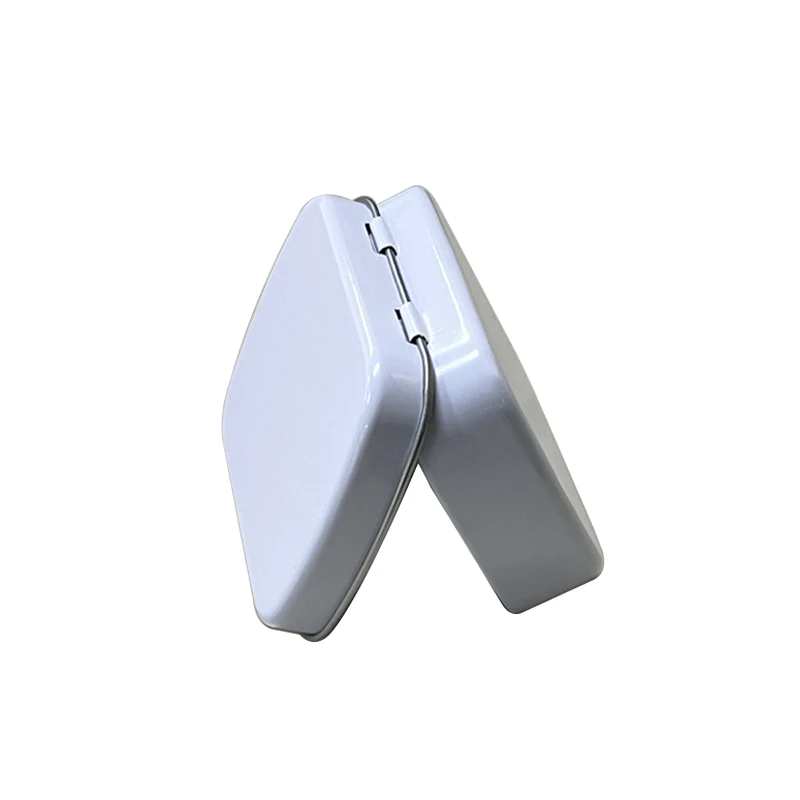 Manufacturer Custom Metal Hinged Small Mint Candy Tin Box