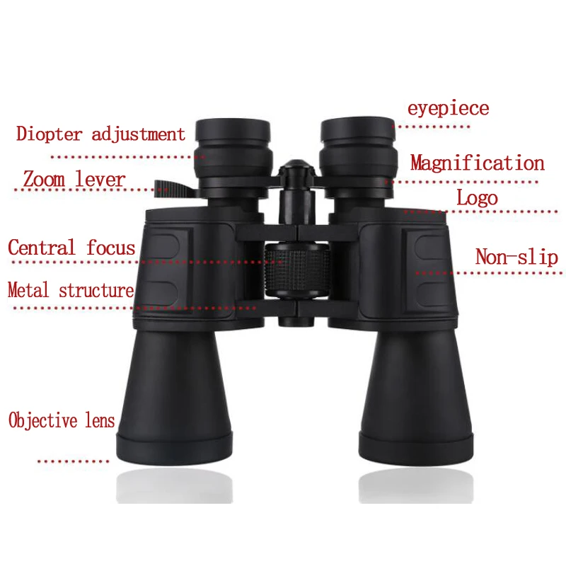 SAKURA Binocular Japanese Binoculars 10-180X100 Telescopes Bak 4 High Quality Binoculares De 10000 KM