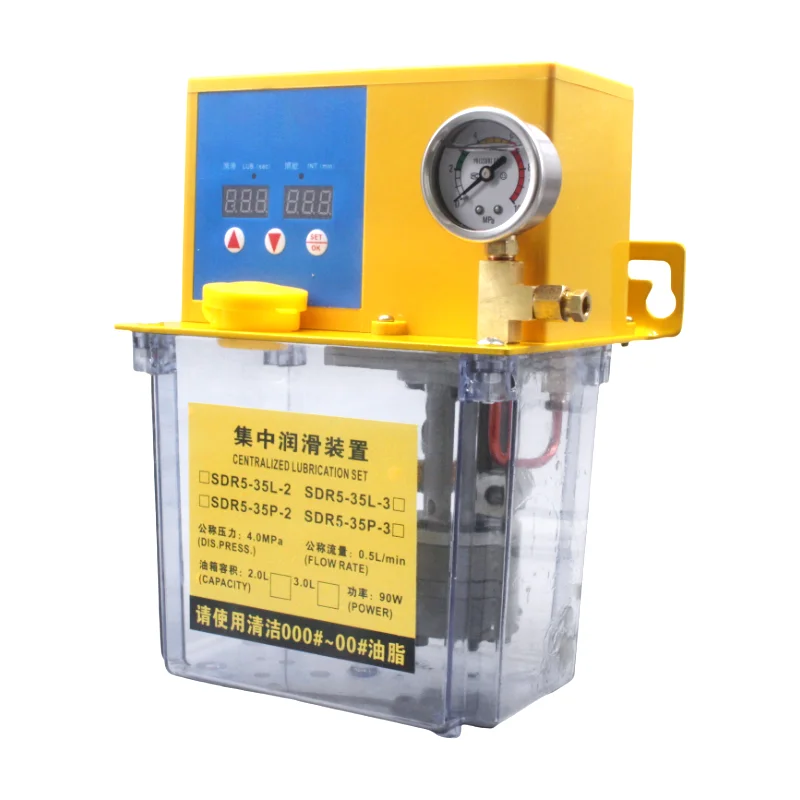 4Mpa oiler electric lubricator gear pump micro type Grease lubrication system