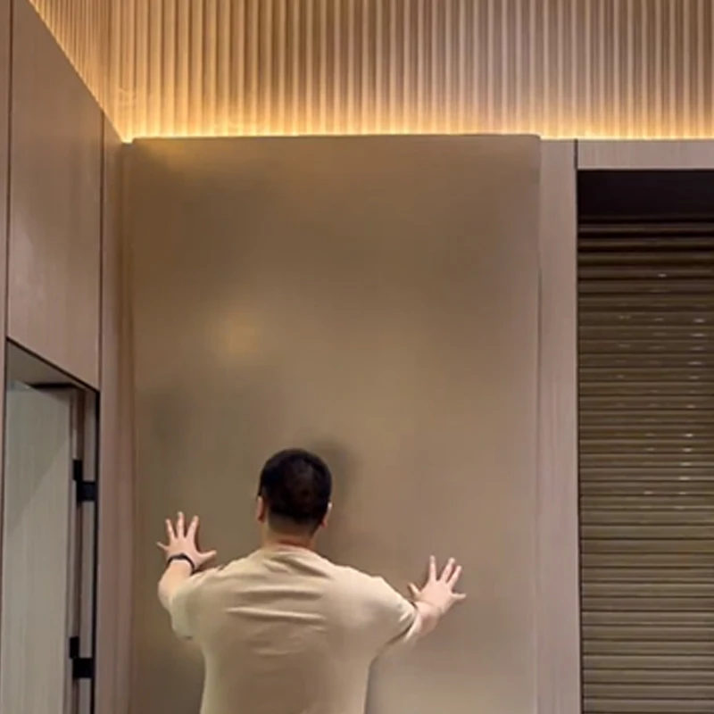 Charchoal Sheet Metal Board Wall Panel Bamboo Charcoal Wood Veneer