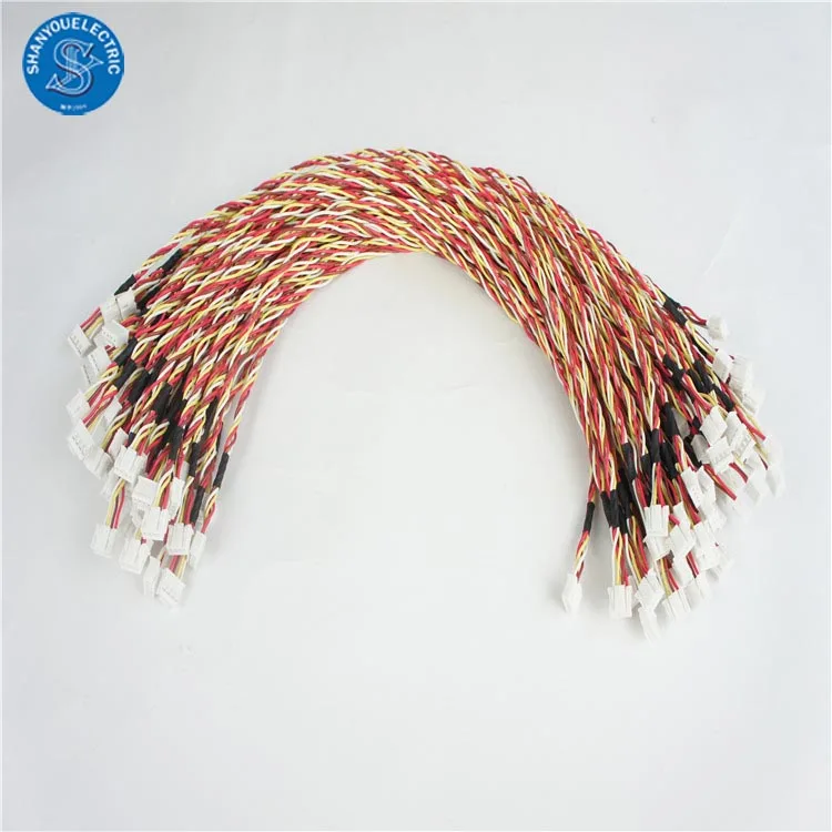 Customized Molex Connector 1007 16AWG Wire Harness Power Cable Assembly