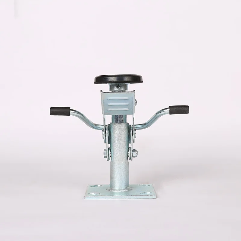 wagon wheels inspired elevating jacking brake scaffold caster