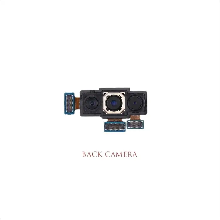 Mobile phone front rear camera for samsung galaxy A70 back camera flex cable replacement
