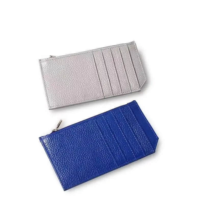 Genuine leather  wallets leather purse leather coin purse  with good quality  factory price shenzhen lily cheng