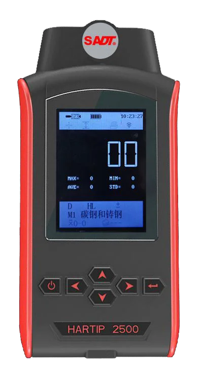 Portable Hardness Tester manufacturer HARTIP2500 with big color display ,+/-2 HLD, auto impact direction